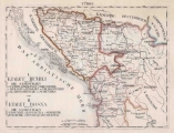 SCHLIEBEN, WILHELM ERNST AUGUST VON: KARTA BOSNE / RUMILI
